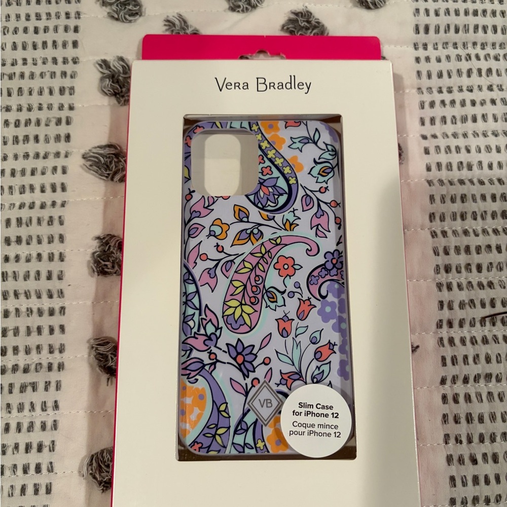 Vera Bradley Multicolor Paisley iPhone 12 Case